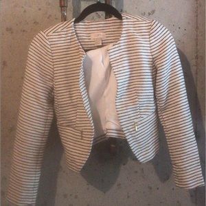 Striped blazer